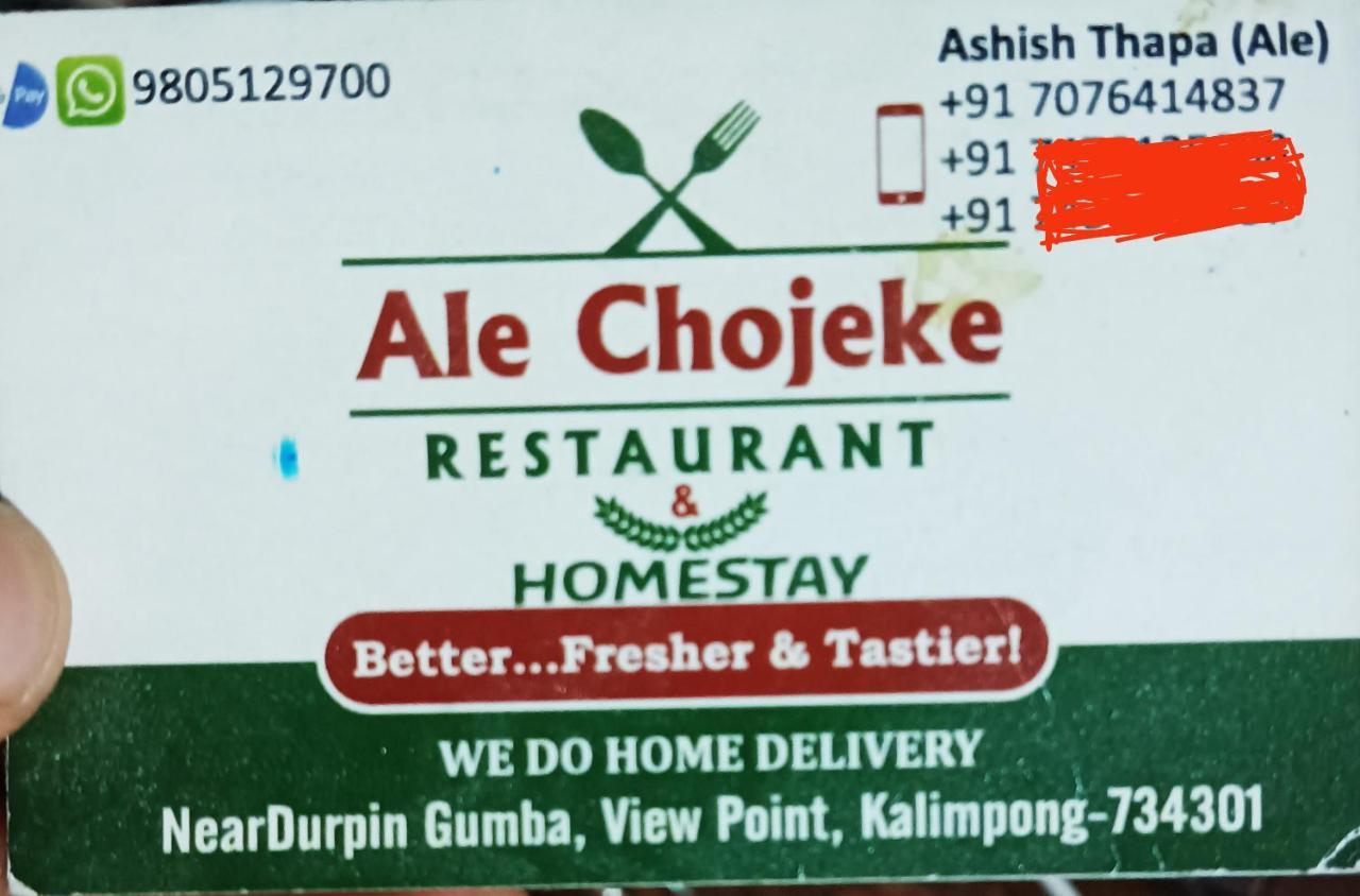 Ale Chojeke Apartment Kalimpong Bagian luar foto